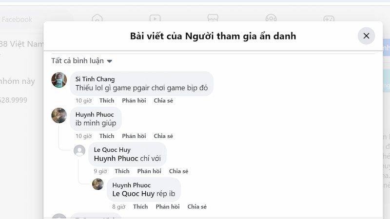 Ý kiến của thành viên