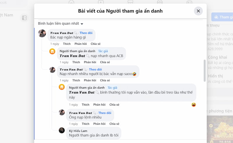 Bình luận của thành viên