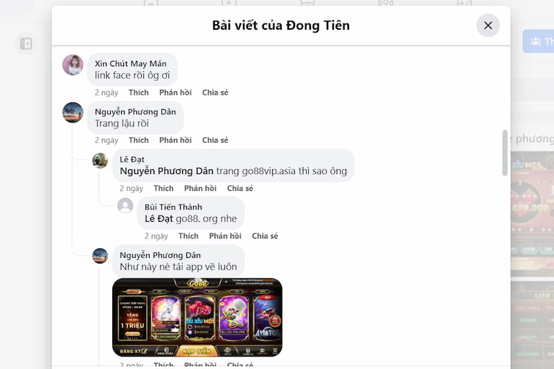 Bình luận của thành viên