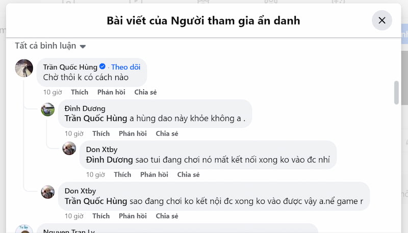 Bình luận của thành viên